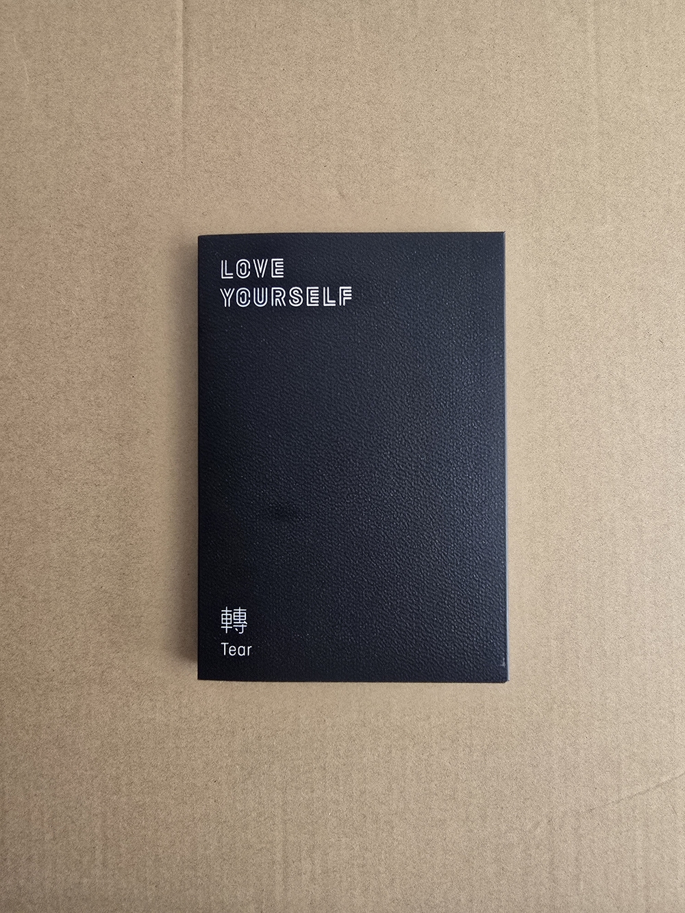BTS LOVE YOURSELF 'Tear' Version Black Album